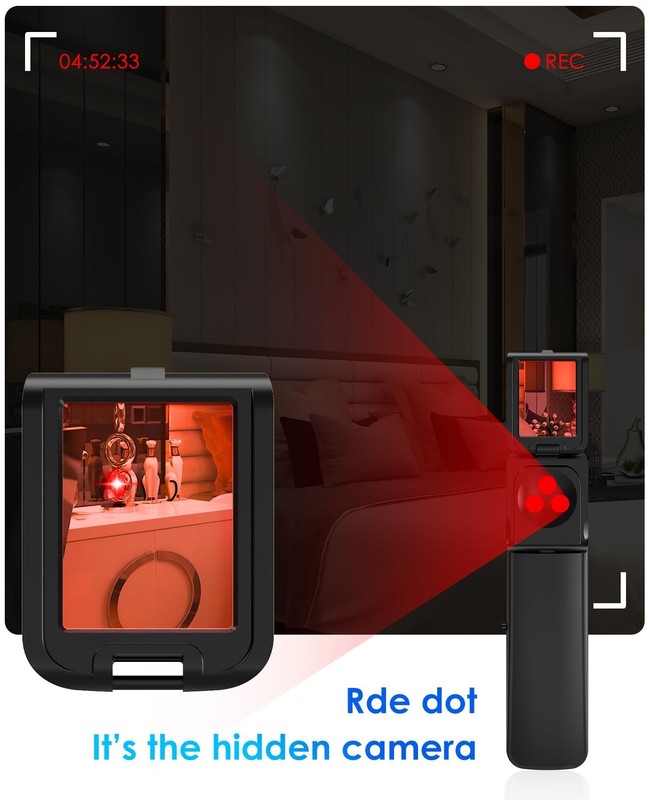 Upgraded Hidden Camera Detector, AI-Powered Anti-Spy Device, Bug & GPS Tracke... gallery