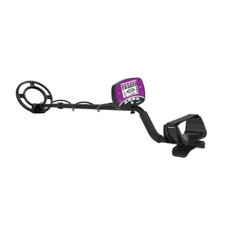 Digitech Metal Detector with Waterproof Coil One Touch Auto Ground Balance