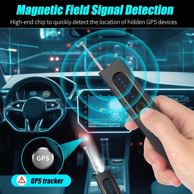 Pro Grade Hidden Camera and Bug Detector - 4 Detection Modes for Any Environment gallery
