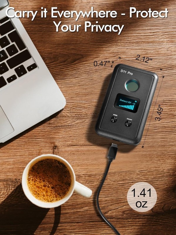D11 Pro Camera Detector with Screen Professional RF GPS Tracker Detector Bug gallery