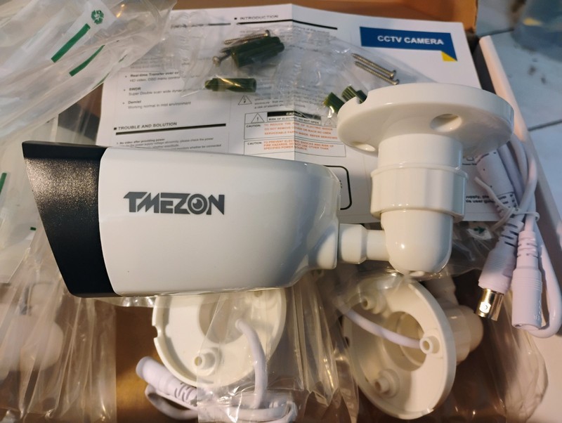 TMEZON Four MZ-CA-C3071P HD Video CCTV Wireless Outdoor Security Camera NEW gallery