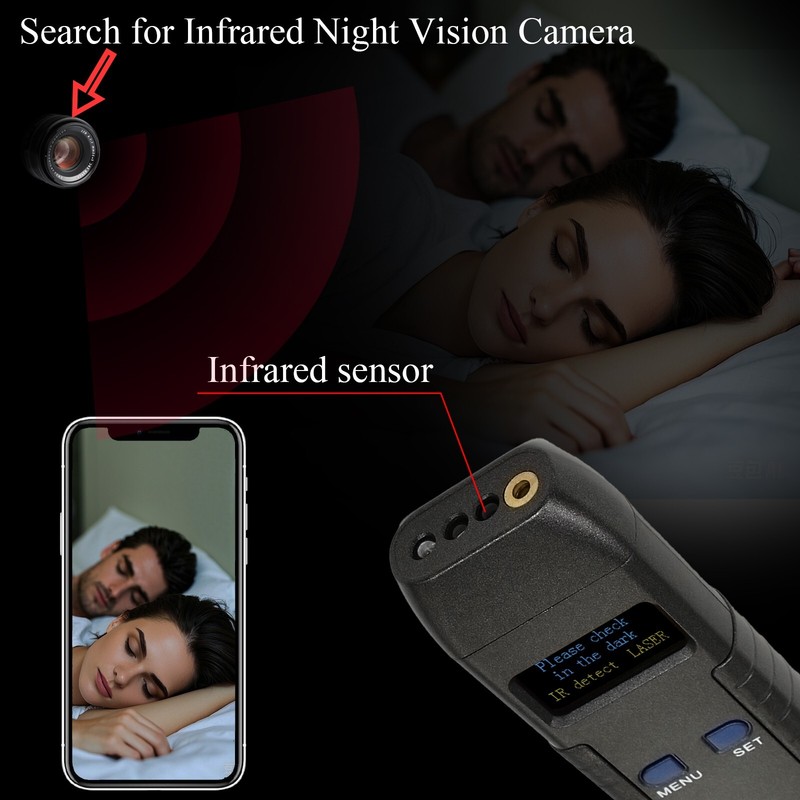 KAXYUYA Hidden Camera Detector, Bug Detector GPS Tracker Detector gallery