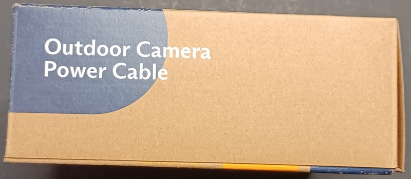 SimpliSafe Outdoor Camera Power Cable 25' CMCBL1#EN White gallery