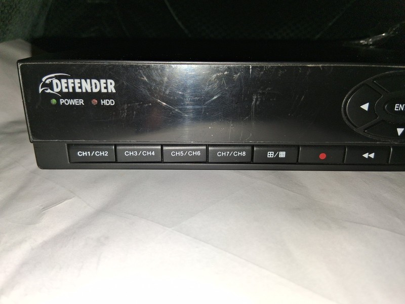 Defender SN301-8CH-X 8 Channel DVR Recorder w/ Remote gallery