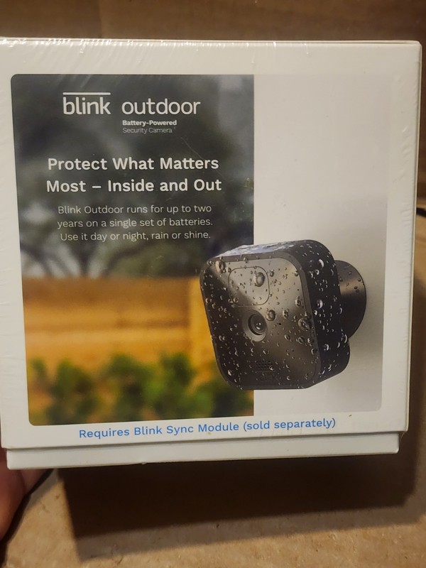 2020 BLINK OUTDOOR SECURITY CAMERA ADD-ON BATTERY-POWERED WORKS WITH ALEXA gallery