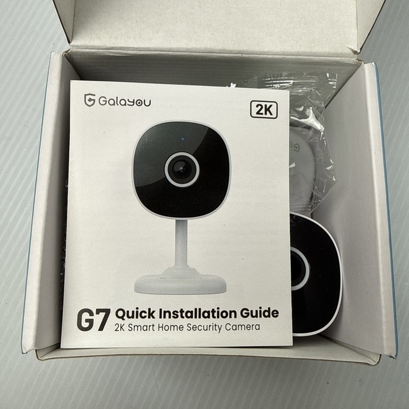 GALAYOU Indoor Home Security Cameras - 2K WiFi Surveillance Camera 2 Pack gallery