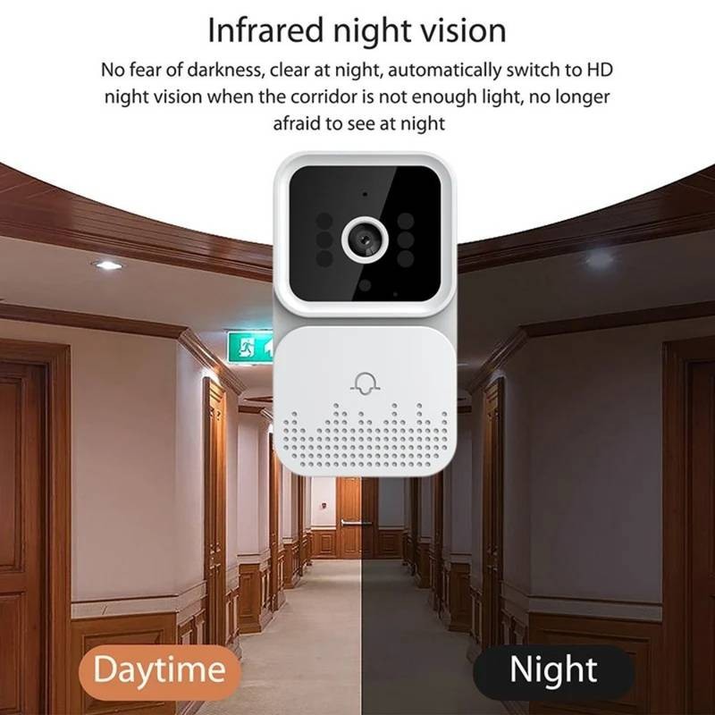 Doorbell Camera Wireless Visual 2.4G WiFi 2 Way Audio Battery Doorbell gallery