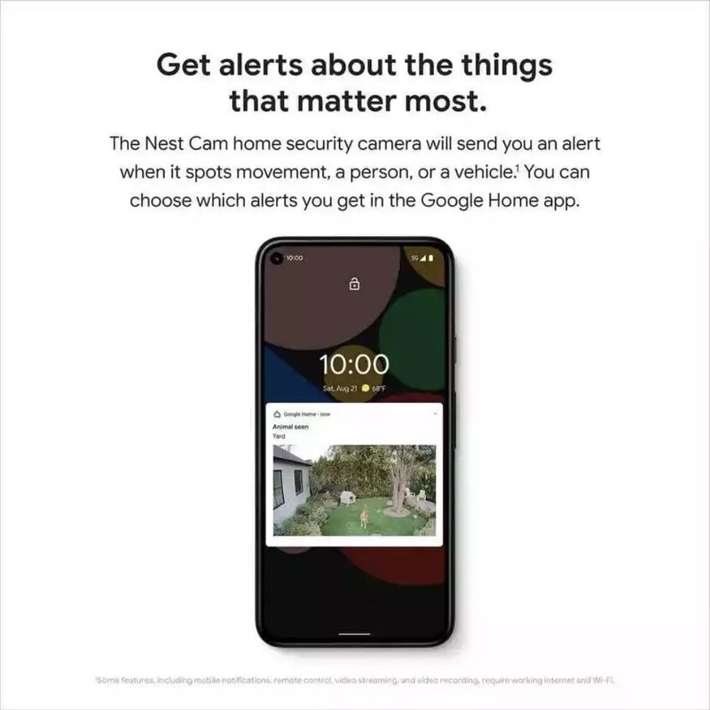 Google Nest Cam (Battery) Indoor & Outdoor Wireless Smart Home Security 2-Pack gallery