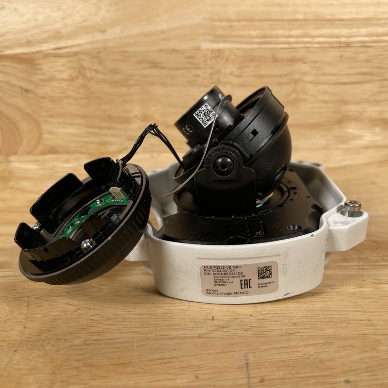 Axis P3225-VE MKII Wired Indoor/Outdoor Network Security Camera Dome - For Parts gallery