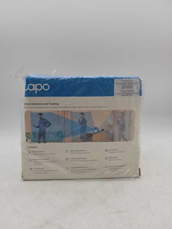 TP-Link Tapo C210 2K 3MP Smart Home Security Wi-Fi Camera Pan/Tilt Baby Monitor gallery