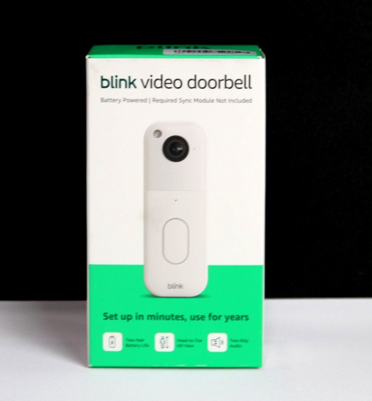 Blink Doorbell Camera – White