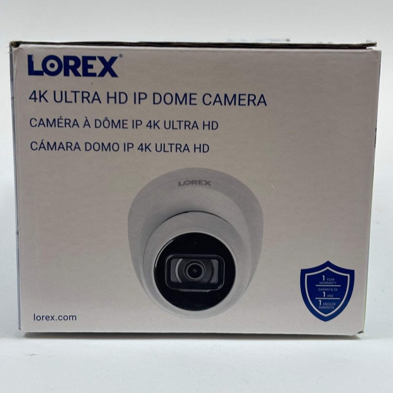 Lorex 4K HD Dome Security Camera E841CD-E Unclaimed Sealed gallery