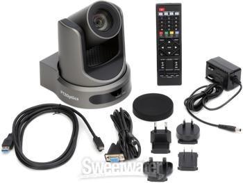 PTZOptics Move SE 30X Optical Zoom PTZ Camera - Grey gallery
