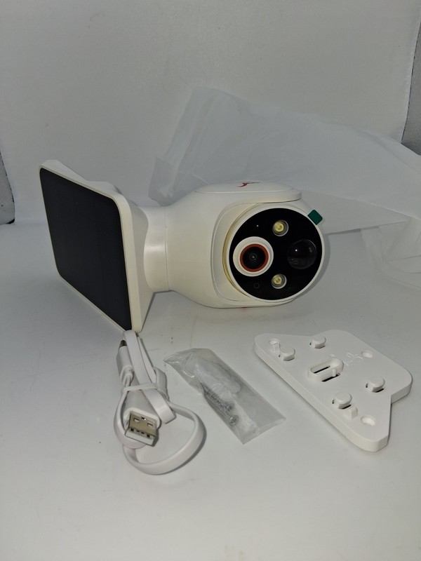 1080p Wi-Fi 2.4GHz Battery Solar Security Camera Indoor/Outdoor Q50W gallery