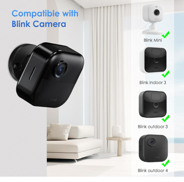3-Pack Adjustable Wall Mount for Outdoor & Indoor Security Cameras gallery