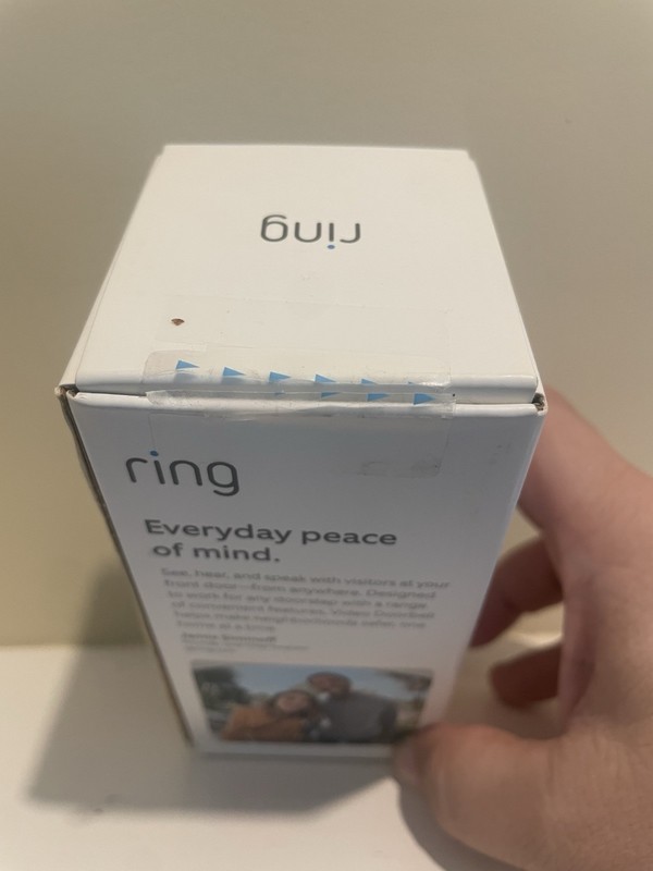 Ring Video Doorbell 2nd Gen 1080p HD WiFi Motion Detection Silver *Unopened* gallery
