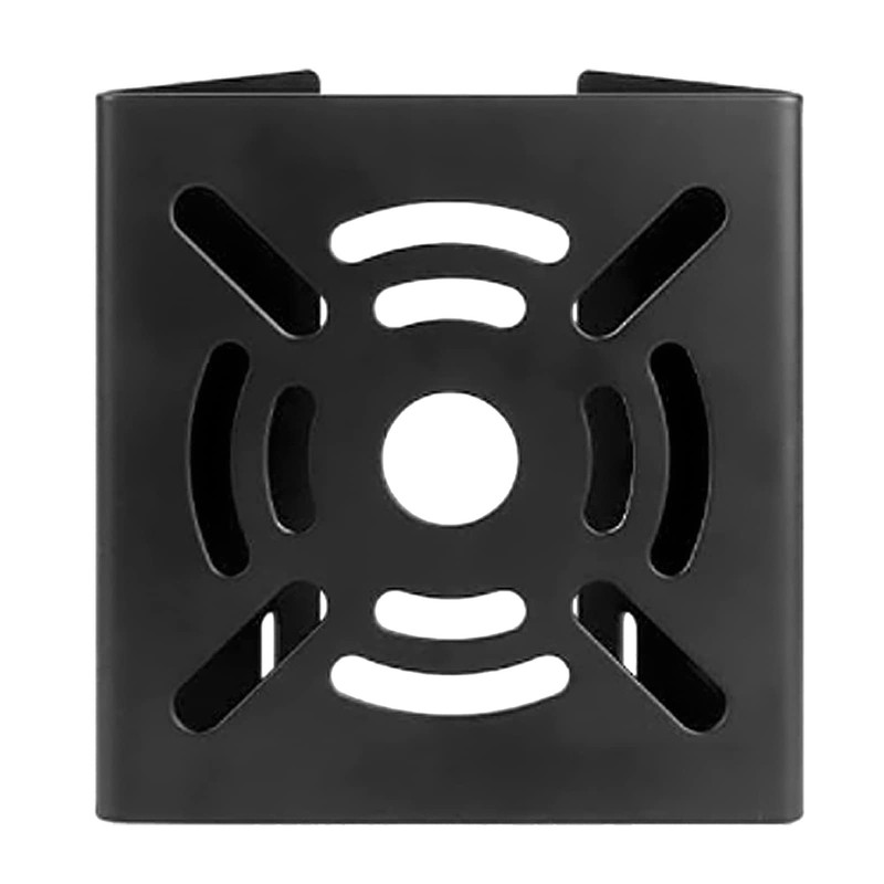 Universal Vertical Pole Mount Adapter Bracket CCTV Security PTZ Dome Black gallery