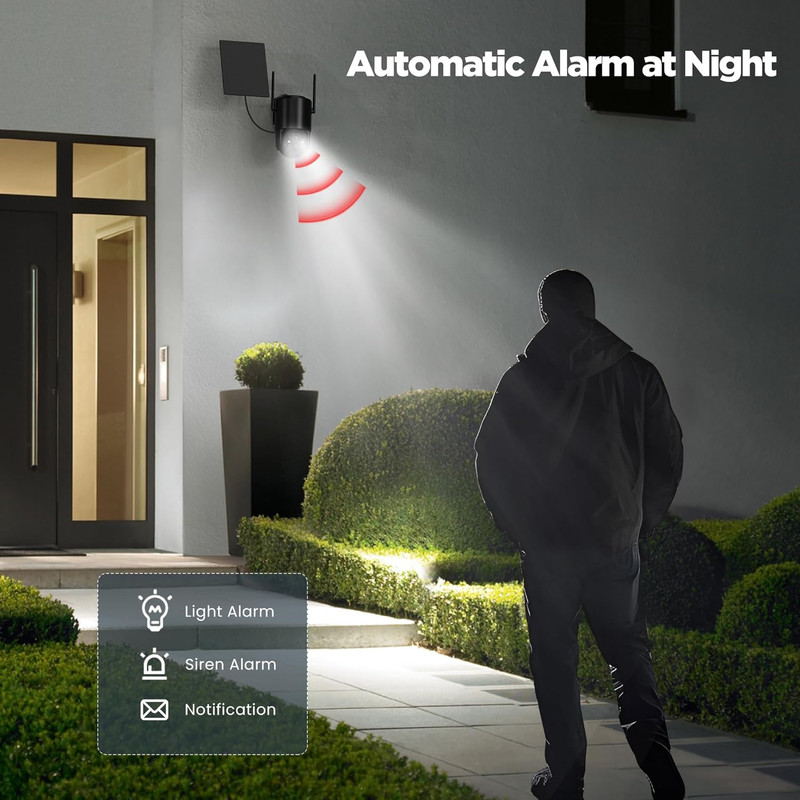 Security Cameras Wireless Outdoor Solar: Battery Cameras for Home Security Wifi gallery