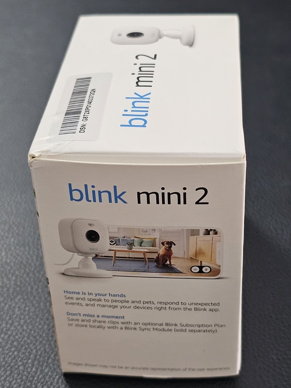 Blink Mini 2 (White) Indoor/Outdoor Plug-in Smart Home Security & Pet Camera HD gallery