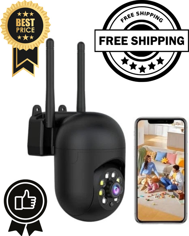 Wireless 5G WiFi Security Camera System Smart Indoor Outdoor Night Vision 1080P