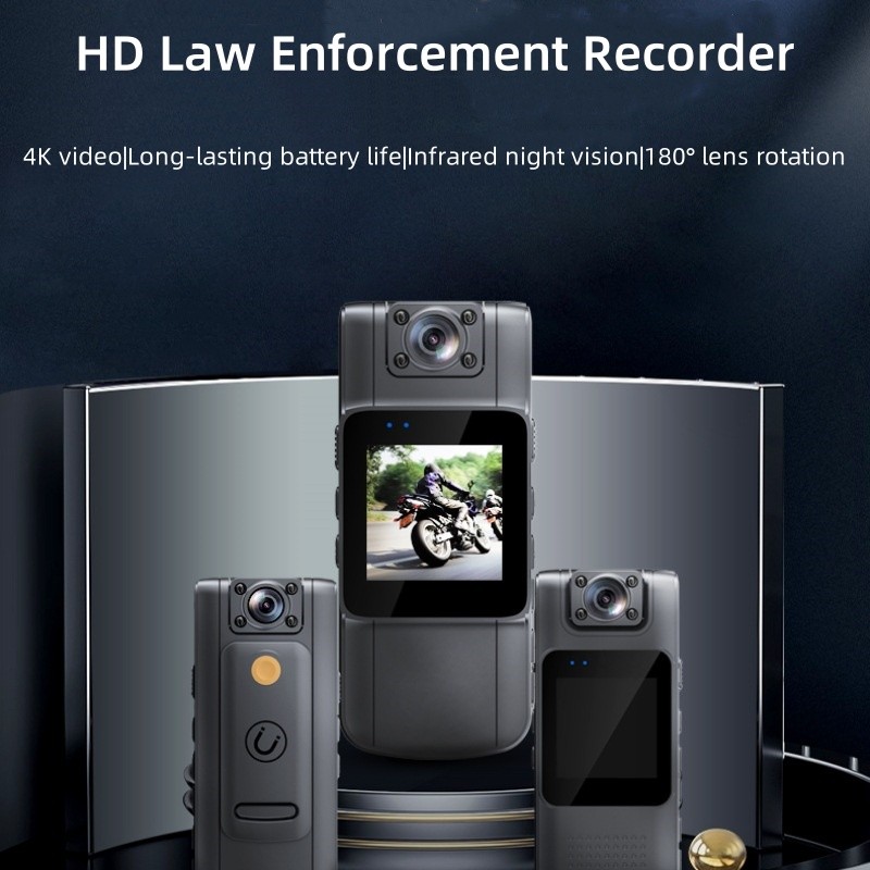4K HD 1080P Video WIFI Mini Body Camera IR Night Cam Law Enforcement Recorder