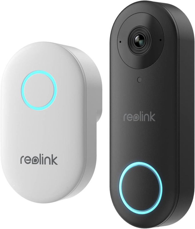 2K Wired Video Doorbell Camera – Smart Detection, No Subscription, Wide Angle