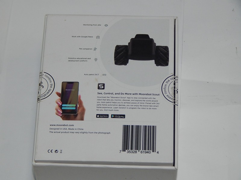 Moorebot Scout Security Mobile Robot with Camrea for Home Security gallery