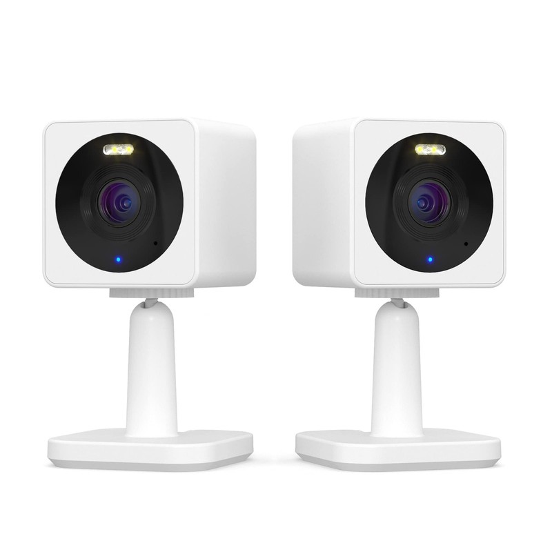 Wyze Cam OG 1080P HD Security Camera 2 Pack Color Night Vision Indoor Outdoor