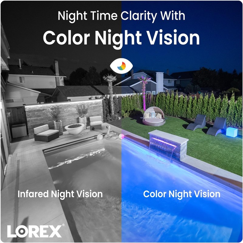 Outdoor 4K IP Add-On Metal Dome | NVR Add-On | Motion Detection | 2-Way Talk ... gallery
