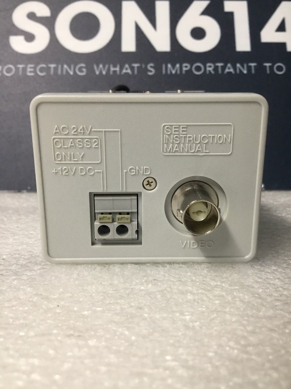 GANZ YCH-03A CCTV Color Camera W/ 540TVL 5-40mm 4 Security Surveillance TESTED! gallery