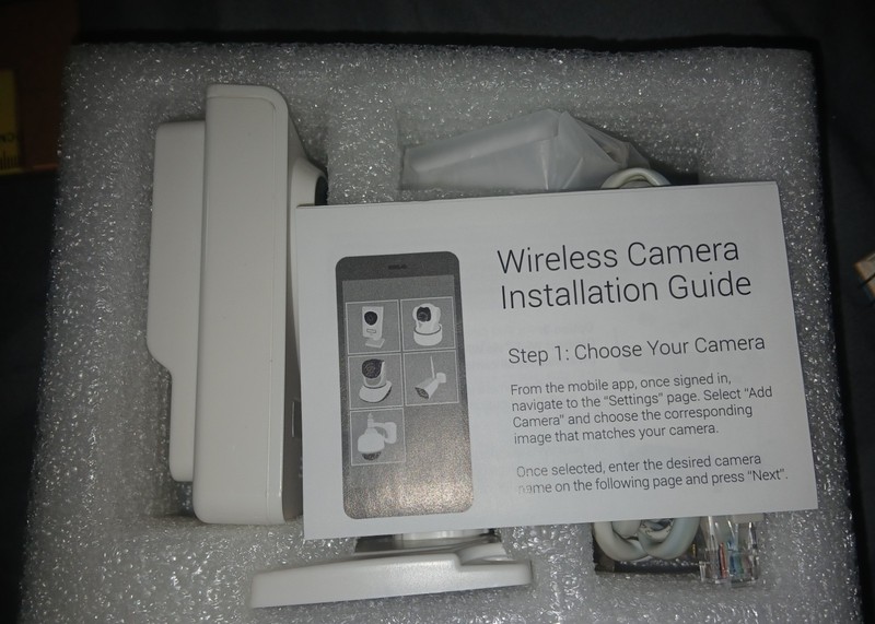2GIG 2GIG-CAM-101-NET Indoor WiFi Camera 720p HD Night Vision Two-Way Audio gallery