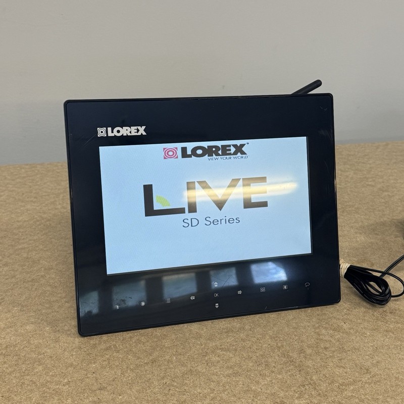 Lorex WL2930 9" Digital LCD Wireless Color Monitor For Security System Cameras gallery