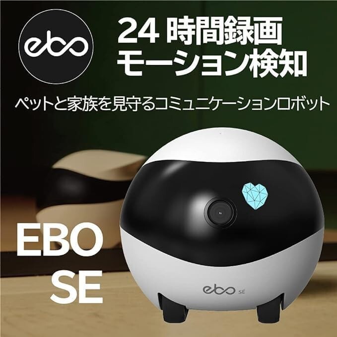 Enabot Ebo SE Moving Home Security Camera Interactive Pet Robot from Japan Track gallery