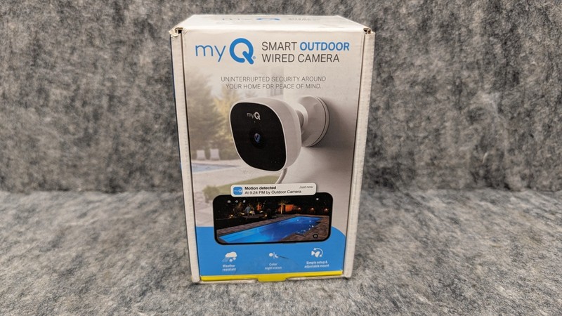 Chamberlain myQ Smart Outdoor Wired Camera 🔥New/Sealed🔥