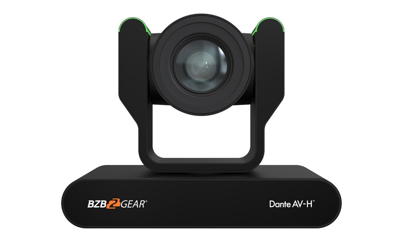 BZBGEAR 20X 1080P FHD HDMI/3G-SDI/USB 2.0/USB 3.0 Dante AV-H PTZ Camera/Black