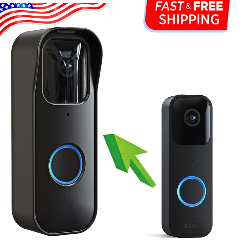 New Blink Video Doorbell Mount Wired/Wireless 2-way audio HD video & Alexa