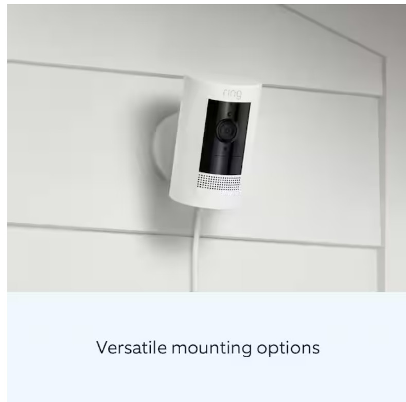 Ring Stick Up Indoor Outdoor Camera Two-Way Talk Live View Ring Stick Up Cam gallery