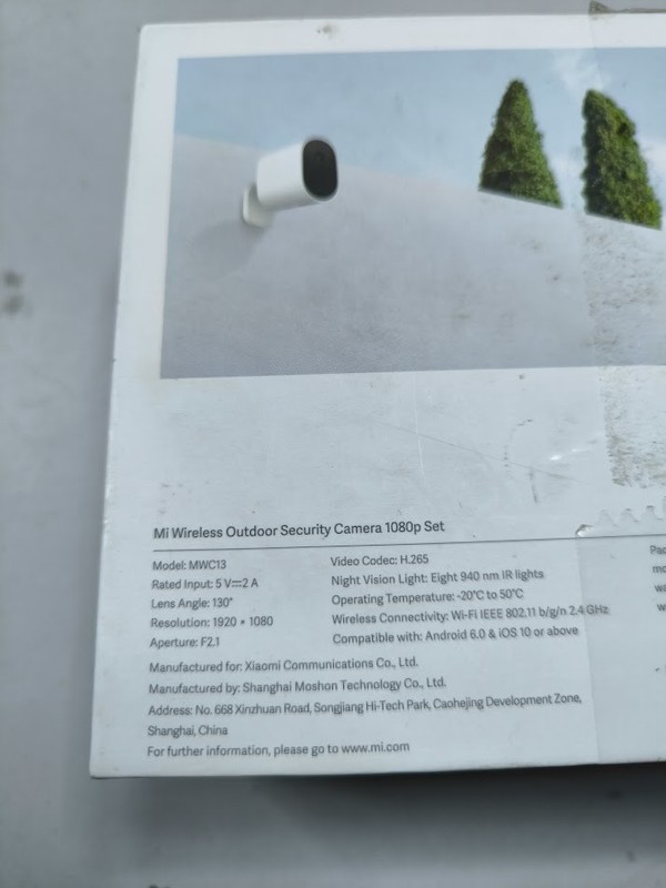 Xiaomi Mi Home Security Camera - Opened, Connection Issue gallery