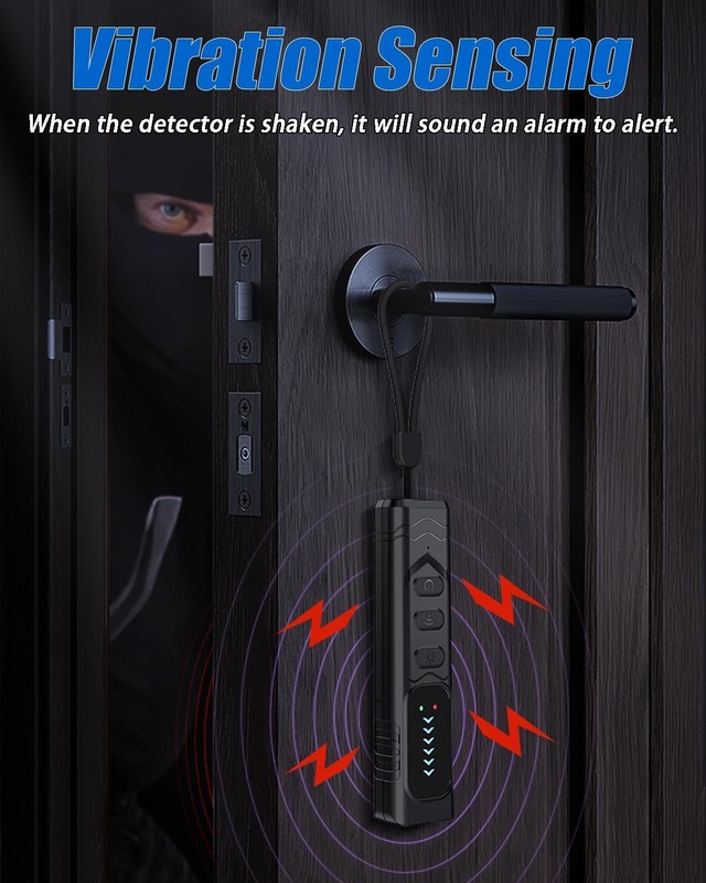 Hidden Camera & Bug Detector for Travel – Protect Your Privacy in Hotels, Car... gallery