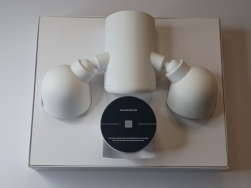 NEW! Google Nest Cam with Floodlight (Wired) Outdoor Smart Home Security Camera