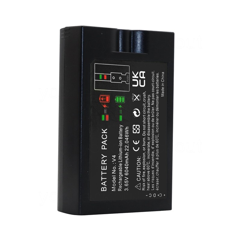 Rechargeable Li-ion Battery V4 For 5F53E9 Ring Video Doorbell 3+ Plus 5AT3S3 gallery