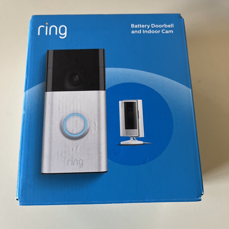 Ring Door Bell With In Door Camera Brand New Factory Sealed.