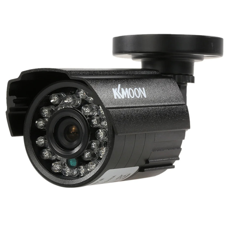 200TVL Analog Camera CCTV Bullet Camera 24 IR Lamps Night Vision 1/3’’ CMOS IR-C