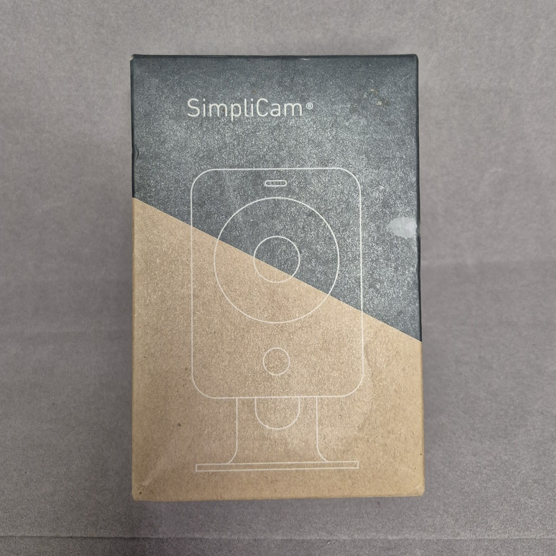 SimpliSafe SimpliCam SSCM1 Indoor 1080p IP Surveillance Camera Wi-Fi Black