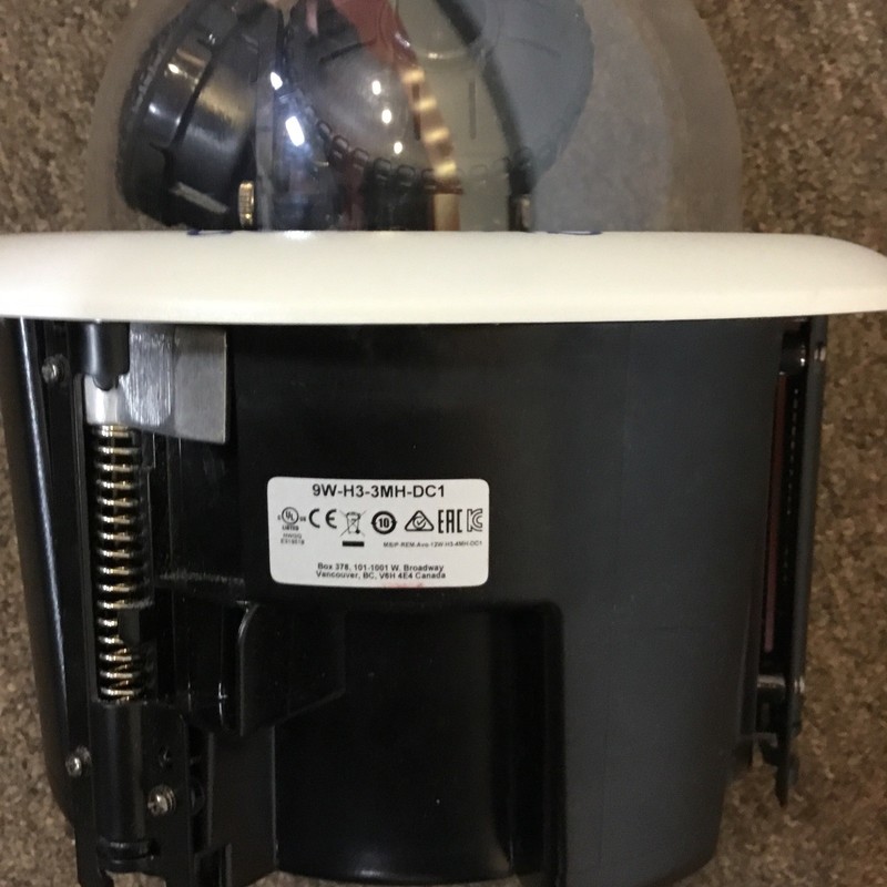 AVIGILON 9W-H3-3MH-DC1 DOME IN-CEILING Multi Head VIDEO CAMERA gallery