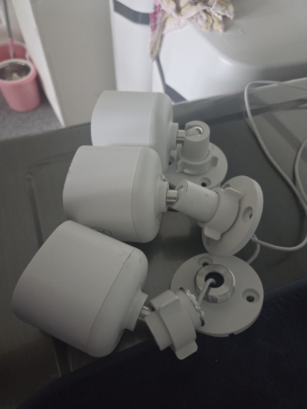 Wired IP Surveillance Cameras 3 White Outdoor Indoor gallery