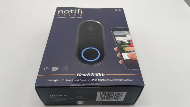84073 Notifi Wireless Plug-in Doorbell & Elite Video Doorbell X2 *Brand New*
