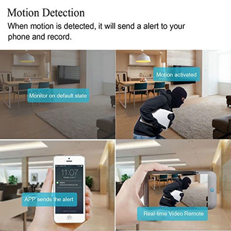 HD 4K Wireless WiFi IP Door Peephole Night Vision Camera Motion Detect Recording gallery