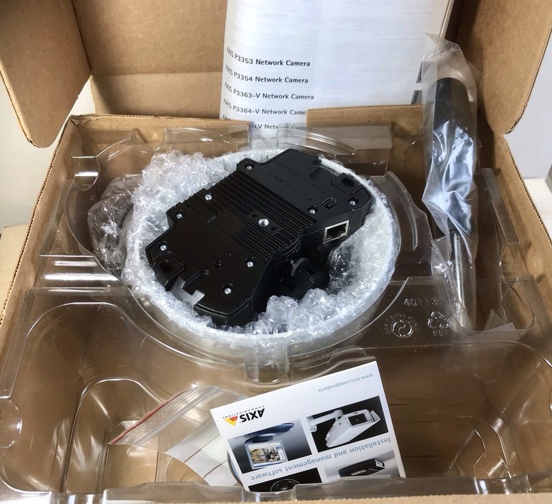 AXIS P3353 2MP Fixed Dome Network Camera PoE New Open Box gallery