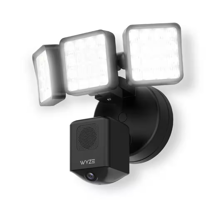Wired Outdoor Wi-Fi Floodlight Pro Home Security Camera with 2K Resolution, App gallery